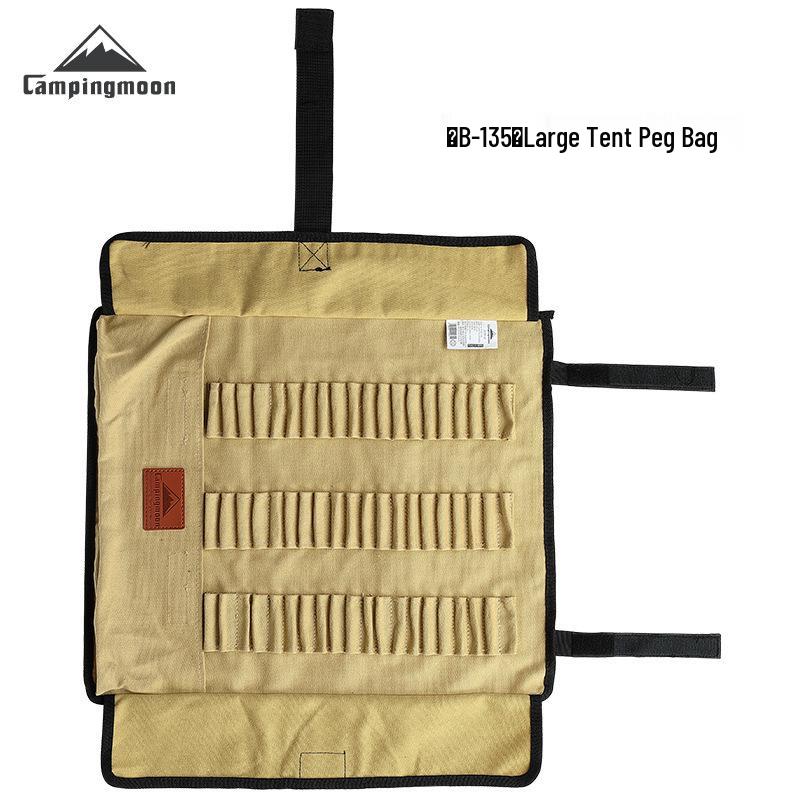 

Coleman B-135 Large Tent Peg Bag, Durable Canvas, Holds 20 Pegs, Portable Camping Gear