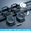 GAW-100 Zubehör | Harzgehäuse+Glas, Uhrenknöpfe Für Casio G-SHOCK Serie GAW-100-1AJF Innengehäuse Herrenuhr Teile