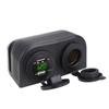 2 Holes Tent Base 3.1A Dual USB Car Charger With LED Digital Voltmeter Power Socket  for Truck Motorcycle Boat ATV
