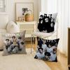 Korea E-Enhypenes Singing Group Pillow Anime Pillow Sofa Bed Head Pillow Cover Cushion Cover 45X45 Cm Fashion