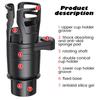 4in1 Car Cup Holder Expander Adapter Universal Car Phone Drink Bottle Stand Rack Car Interior Rotating Vehicle Water Cup Holder