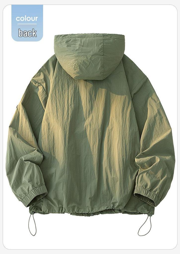 Men's UPF50+ Cooling Summer Hooded Jacket: Quick-Dry, Breathable, Lightweight, New 2026 Fishing Clothing