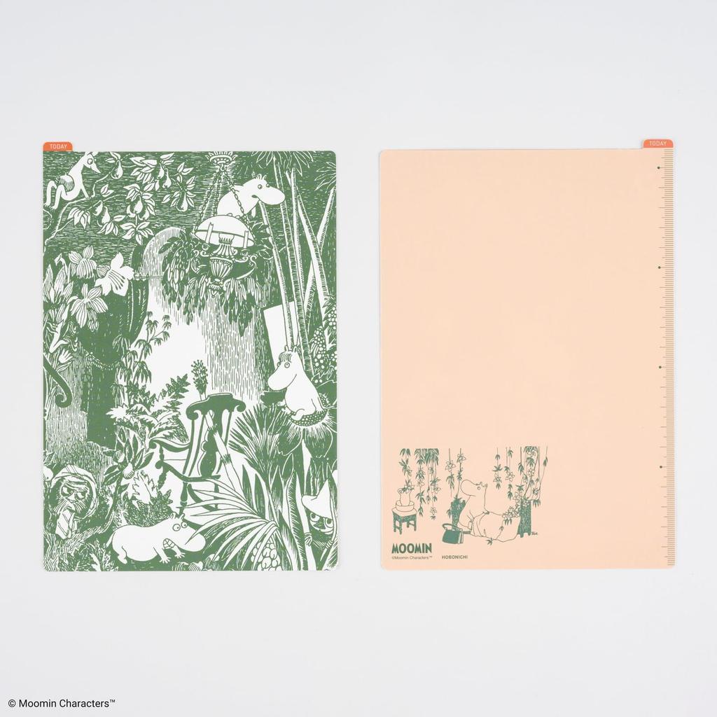 Hobonichi Moomin Desk Pad Jungle Play Cousin Size