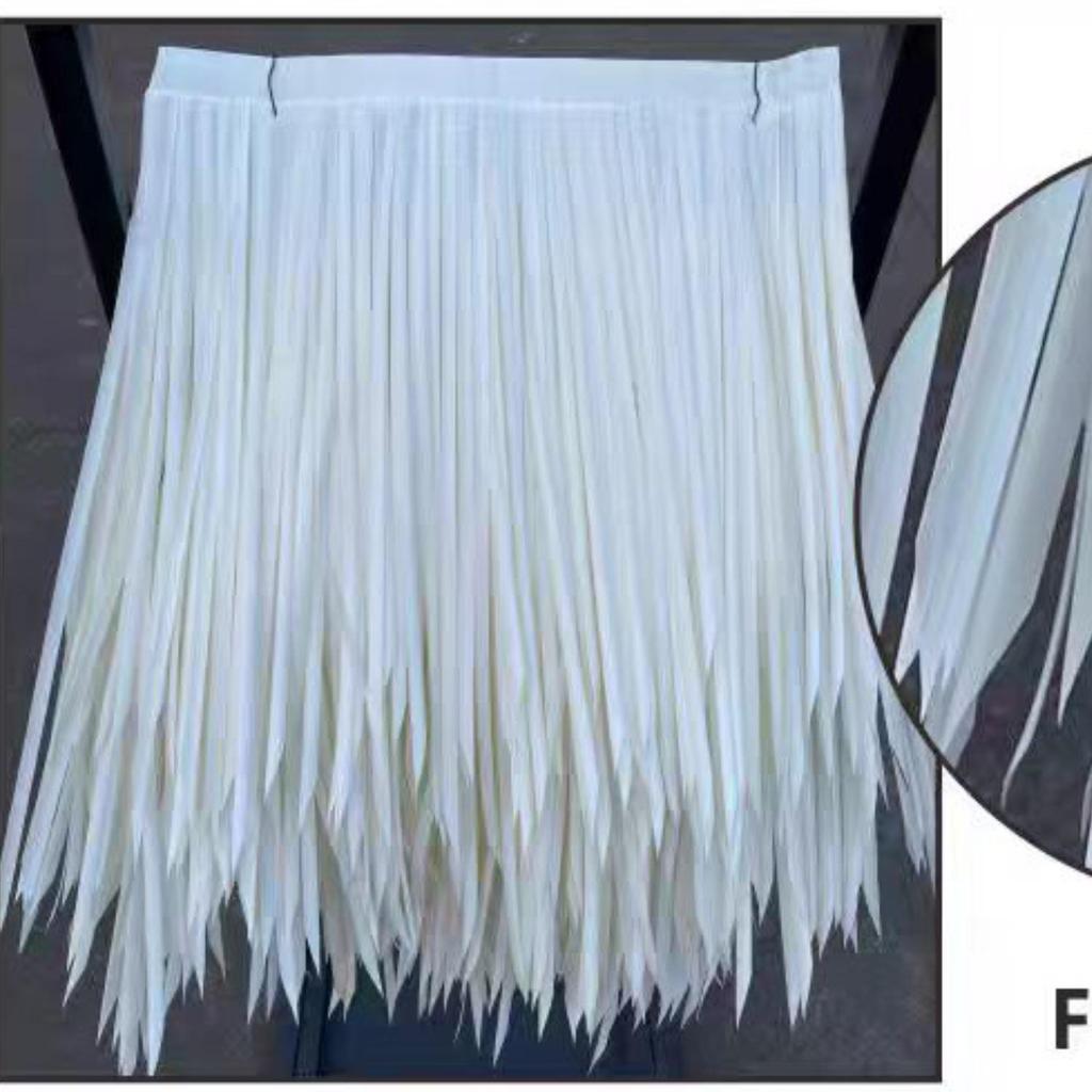 Simulated Fur Thatched Roof Roll for Gazebos and Houses