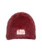 LMC Hairy Uncuffed Beanie Burgundy