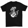Skeleton Guitar Mexican Style Graphic Unisex Streetwear T-Shirt Tee
