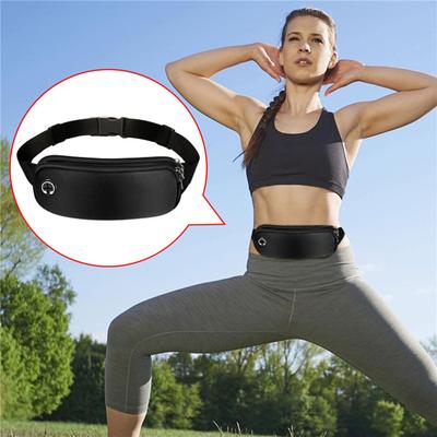 Spor Fanny Paketi Kadın Kemer Çantası Erkek Koşu Bel Çantası Telefon Siyah Spor Çantaları Koşu Aksesuarları