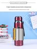 316 Stainless Steel Large Capacity Outdoor Sports Thermos Cup with Portable Lanyard