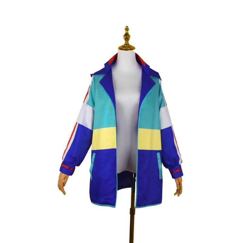 

100 Сидзука Зом Микадзуки Косплей Костюм Реквизит для вечеринки Ролевая игра Пальто Подарок Веера M