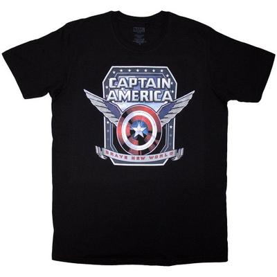 Kapitän Amerika: Schöne Neue Welt Unisex Erwachsenen Schild T-Shirt