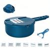 7 - in - 1 Multifunctional Vegetable Cutter, Anti - Slip & Hand - Guard, Food - Grade, Kitchen Slicing/Shredding/Grinding Tool
