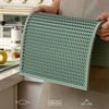 Silicone Bar Mat Anti-Slip Draining Coffee Mat Heat-Insulating Household Filter Mat Combination Type Drain Pad Easy Clean