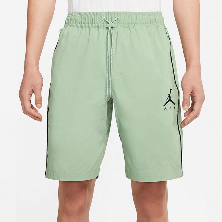 Jordan Jumpman Sports Loose Breathable Woven Shorts Men Bottoms Soft-Grey Green CK6818-006