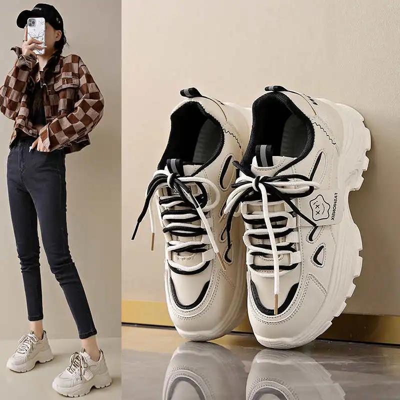Fashion Hip Hop Outdoor Snekaers Basketball Buy Women's Sneakers Shoes Ladies Brand Sport Design Zapatiilas Sporty Pie Factory
