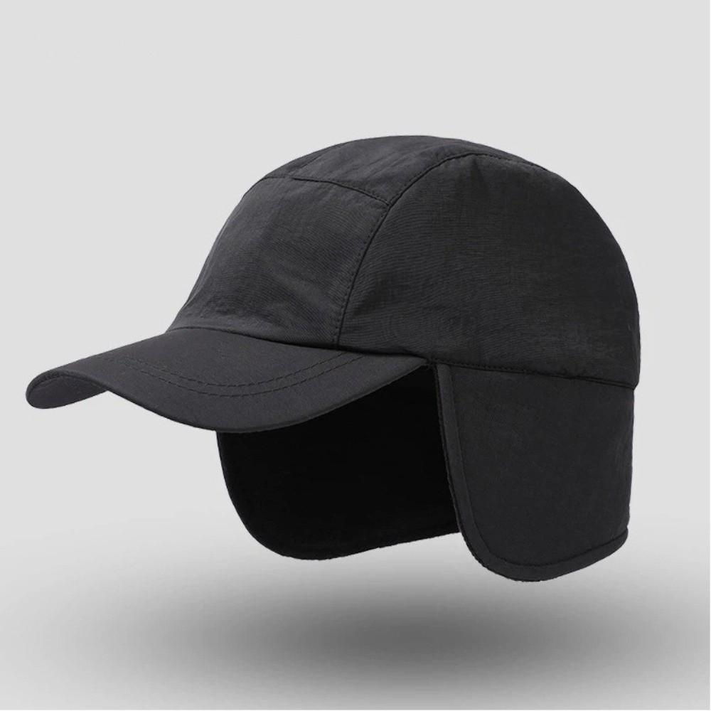 Thick Earmuffs Hat Waterproof Ear Protection Hat Casual Men's Hat  Winter