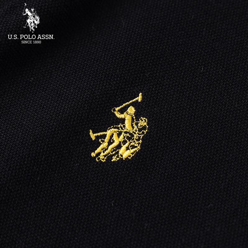 U.S. Polo Assn. Herren Business Casual Langarm-Poloshirt