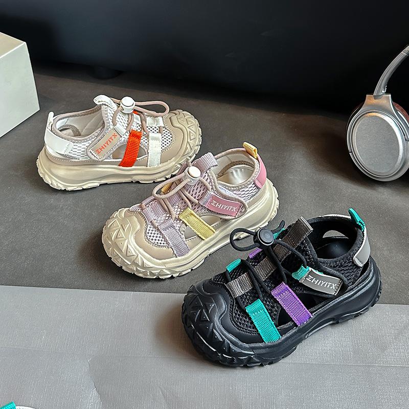 Girls' And Boys' Sandals Summer Non-Slip Comfortable Children'S Casual Sports Shoes Beach Sports Sandals Breathable Comfortable