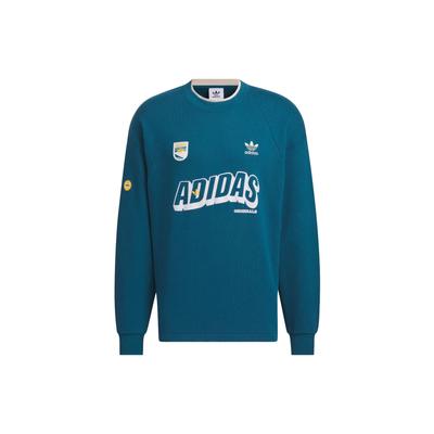 Originals Sportswear dressipluus tähestikulise logotrükiga Meeste dressipluus Kiviroheline IN0974
