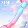 3 IN 1 Mode Dildos Vibrator AV Sex Machine Magic Wand Clitoris G Spot Stimulator Female Vagina Massager Woman Adults Sex Toy 18+
