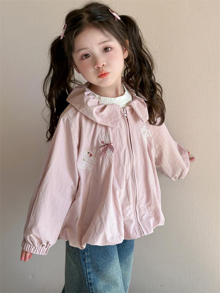 Girls' Fashionable Spring/Autumn 2025 Jacket - New Style Children's Outerwear