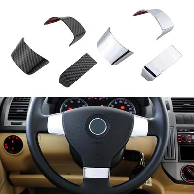 Car Steering Wheel Panel Cover Trim for Volkswagen VW Golf 5 MK5 Passat B6 Jetta Tiguan Touran 2007-2011 Car Decoration Trim
