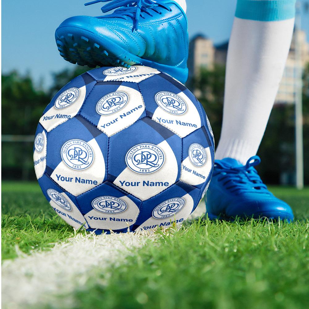Queens Park Rangers FC Fashion Size 5 Football Wearproof Non‑Slip Soccer Ball For Sports Training Entertainment Use