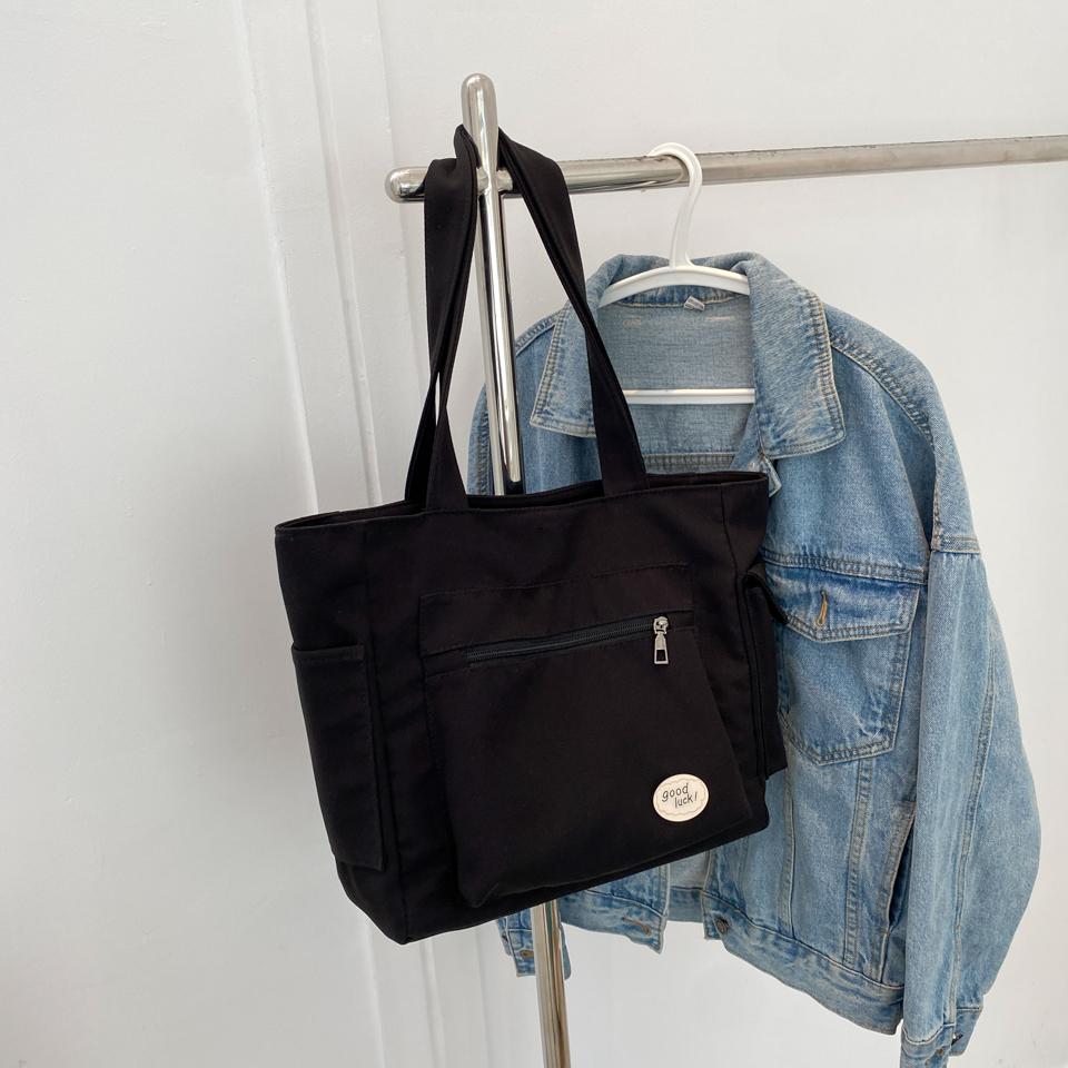 New Women's Oxford Tote Bag - Large Capacity Fashion Shoulder Bag for Students & Commuters