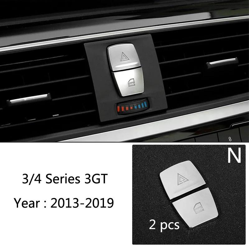 ABS Carbon Fiber Center Console Lid Armrest Box Trim Protective Cover For BMW 3 4Series3GT F30 F31 F34 F36 320i Car Accessories