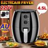 220V 4.5L Air Fryer Electric Healthy Cooker Oil Free Kitchen Oven 1350W Low Fat 35x20cm