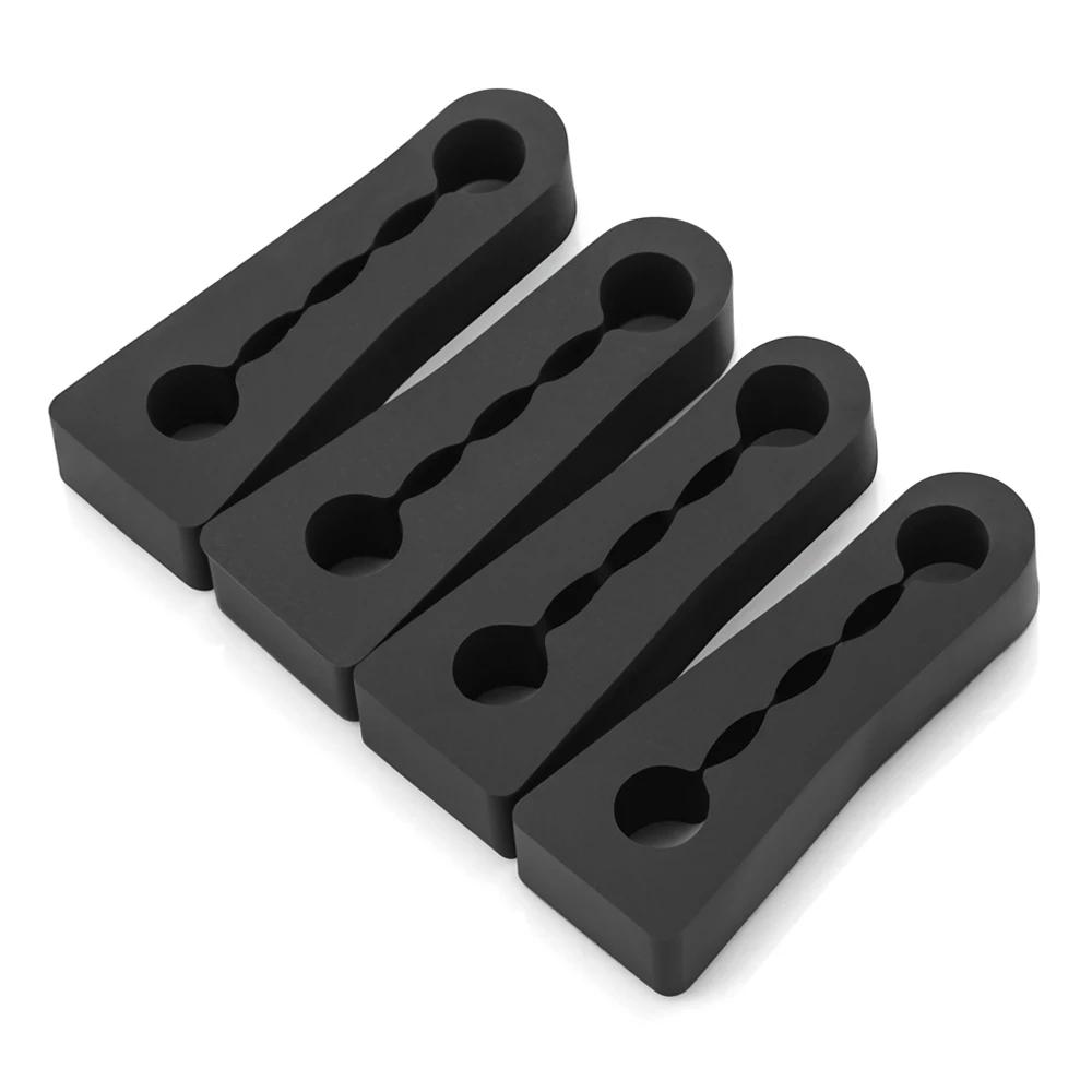 

Дверной буфер-демпфер, глухой уплотнитель-стопор, демпфер для Mitsubishi Pajero Lancer Outlander ASX Montero Shogun Sport L200 Mirage чёрный