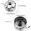 Premium Metal Sewing Machine Bobbin Case High Compatibility Sewing Accessory for Home Quilting Garment Repair Projects
