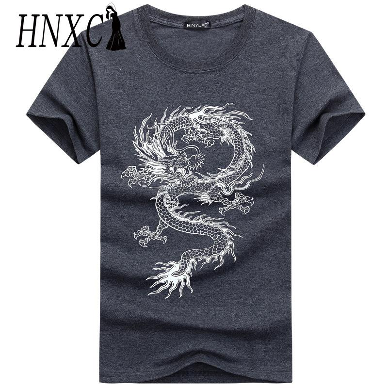 

Футболка с коротким рукавом из хлопка HNXC, мужская модная свободная рубашка с коротким рукавом и принтом «Сострадательная рубашка» XXXXXL темно-серого