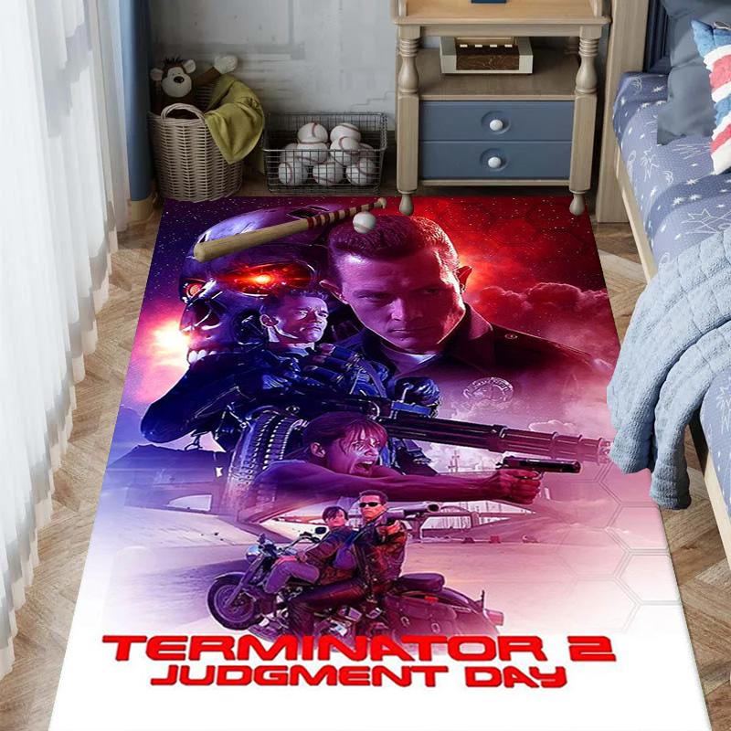 Terminator: Dark Fate - Battle Survival carpet Living room and bedroom mats floor mats Art Protective pad Doormat