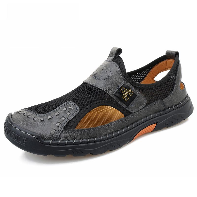 Large Men s Outdoor Breathable Water Crossing Trekking Shoes 47
