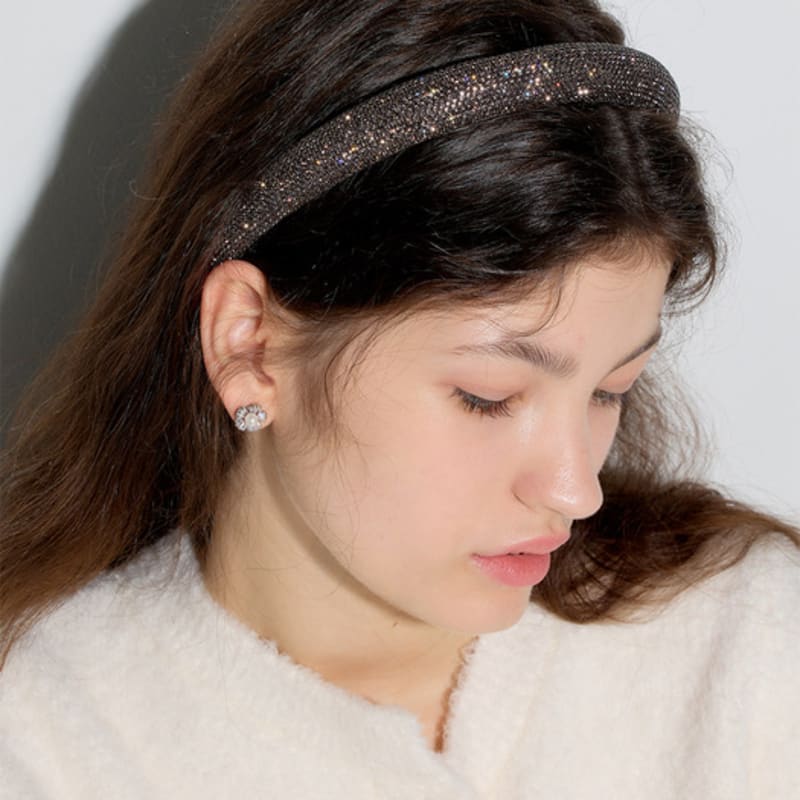 Les Bijoux Philosophy LB_Shiny Crystal Hairband_3color