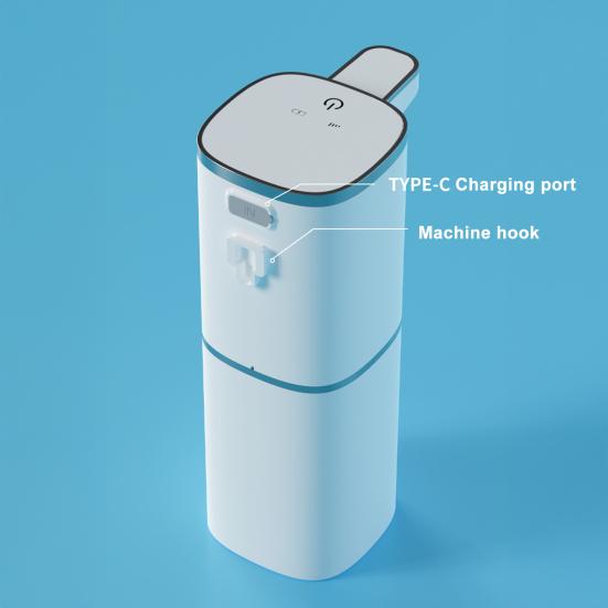 Automatic Soap Dispenser Touchless IPX5 Waterproof USB Rechargeable 4-Level Adjustable Volume 10-Second Continuous Flow Soap Dispenser