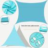 Rectangular 2x2.5m Waterproof, Sunproof, UV-Resistant Outdoor Shade Sail