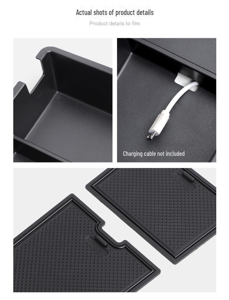 Geely 24 Geometric Firefly Armrest Storage Box - Central Control Compartment Organizer