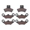 6pcs Front Rear Brake Pad Accessory Replacement for Polaris Sportsman 335 19992000