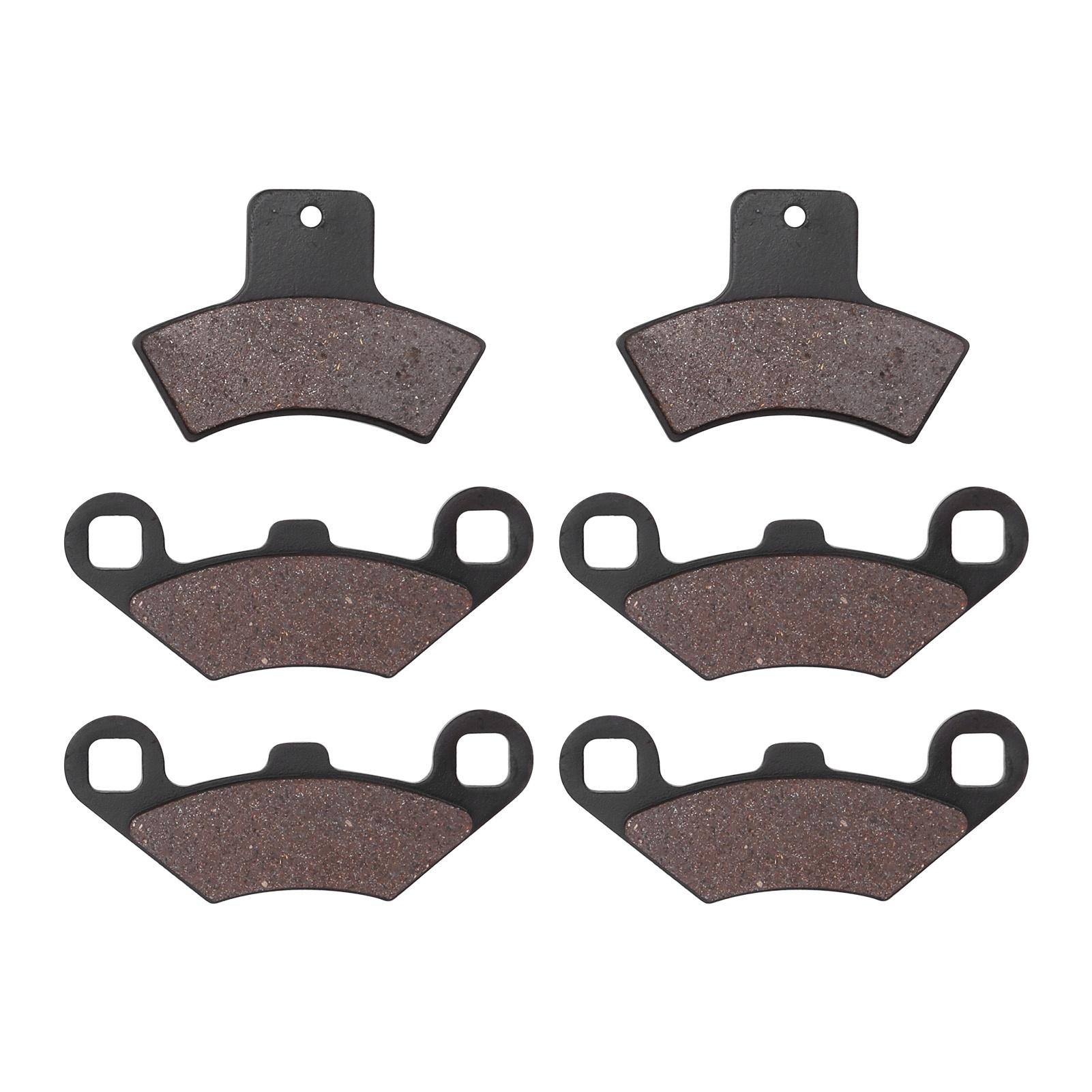 

6pcs Front Rear Brake Pad Accessory Replacement for Polaris Sportsman 335 19992000