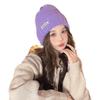 Women's Autumn and Winter New Big Head Circumference Warm Knitted Hat Korean Style Student Face Small Ear Protection Cold Hat Pile Hat