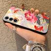Oil Painting Flower Phone Cover Case for Samsung Galaxy A06 A73 A51 A53 A17 A55 A57 A15 A23 A05 A37 A52 A36 A25 A16 A12 A50 A70