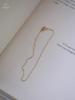 Xin Zhe Mei S925 Sterling Silver Gold-Plated Women’s Light Luxury Fine Gold Bean Bracelet
