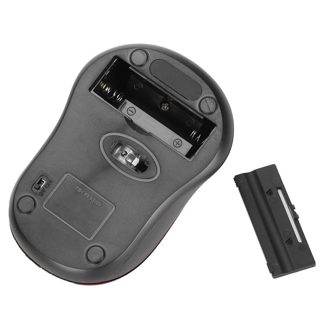 Wireless Mouse     Distance   FourWay Scroll Wheel Optical Mouse for Notebook Tablet PC(Red )