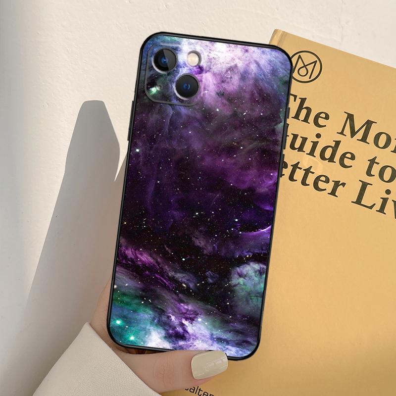 Space For Galaxy Universe Phone Case For iPhone 17 16 15 14 13 12 11 Pro Max mini XR 16e 15 16 Plus 17 Air Full Cover