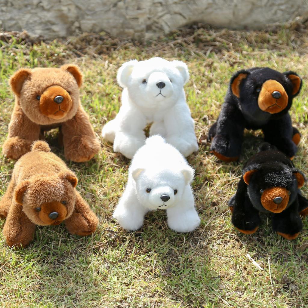 Plush Polar Bear Toy With Soft Pp Cotton For Kids And Gift Giving
