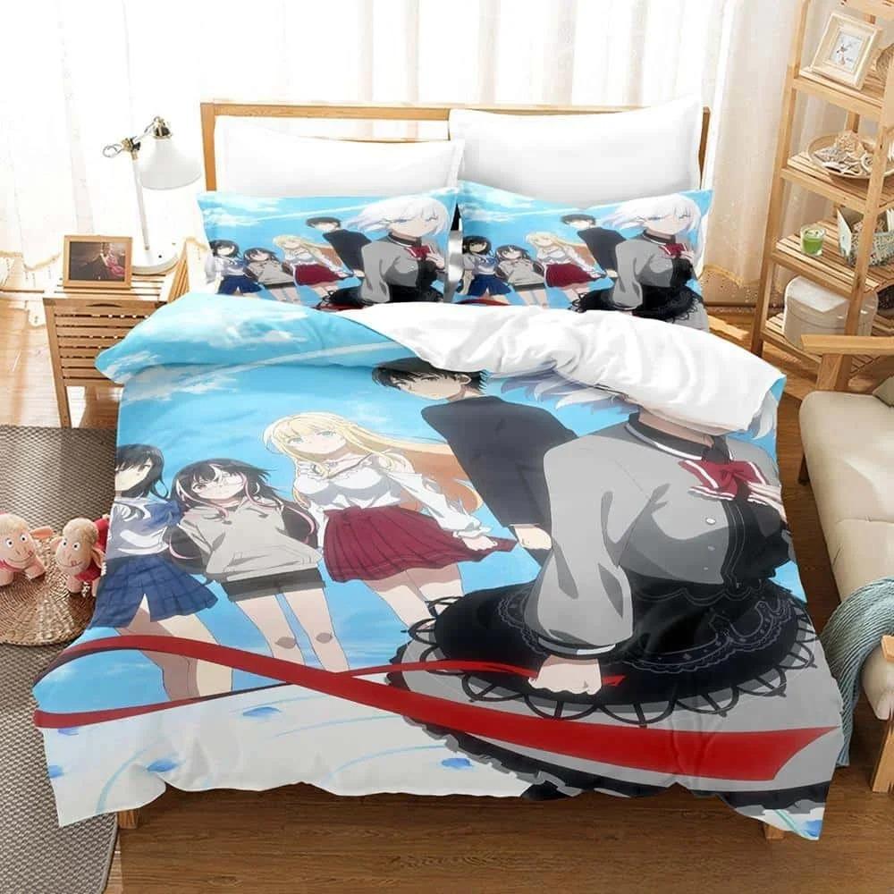 New Anime The Detective Is Already Dead Bedding Set Single Twin Full Queen King Size Bed Set Adult Kid Bedroom Duvet Cover Sets