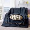 Inter Milan Customize Text Blanket Throw Personalized Blanket Soft & Cozy for Home Decor Seaside Office Chair Chair for All Occasions
