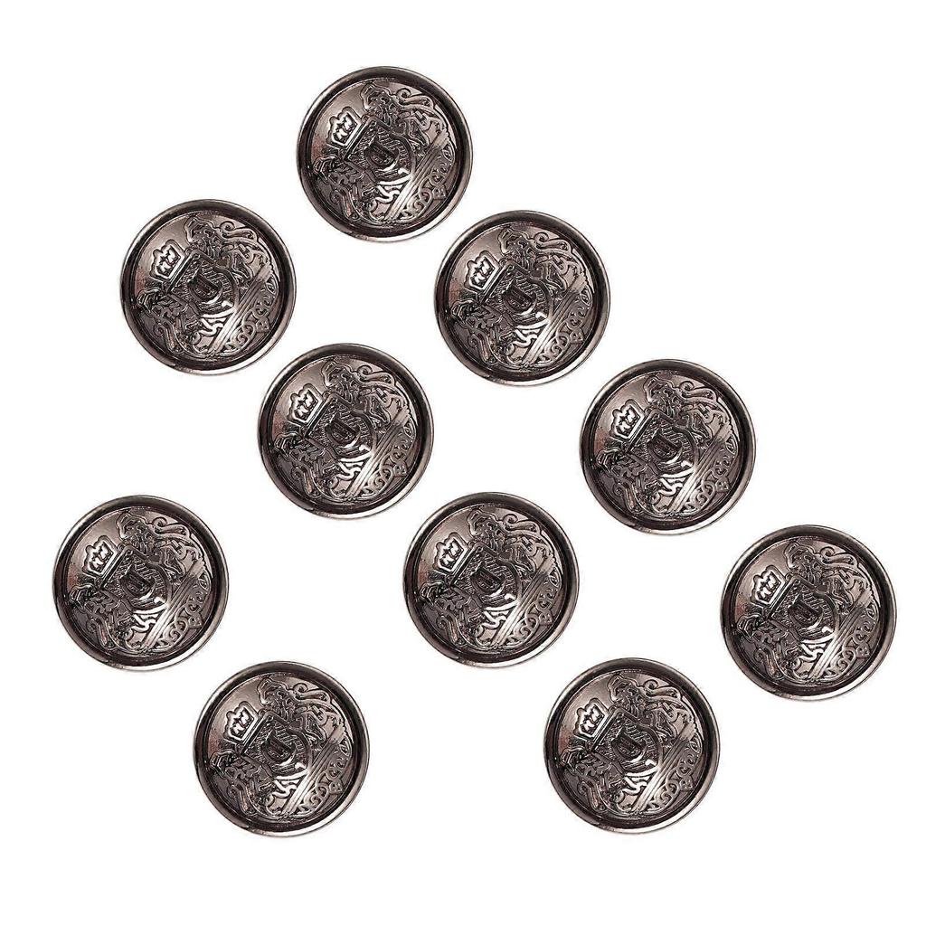 Mens Cuff Links Sets Metal Cuff Links Men Wear Dark Brown Display Beautiful Cuffs 10Pcs