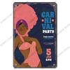 Brazil Travel Poster Country Flag Metal Tin Signs Retro Carnival Party Metal Plate Wall Decor For Bar Pub Club Home